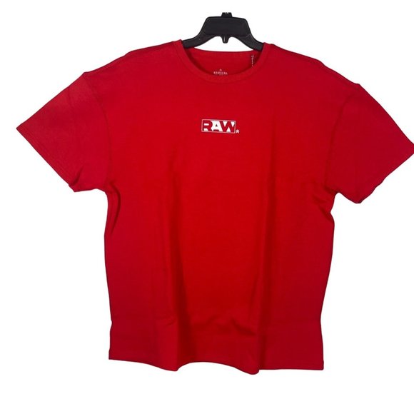 Raw Gear Shirts Raw Gear Mens Logo Box T Shirt Size Xl New Red